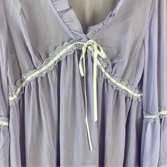 dolls kill sugar thrillz real divinity mini dress light purple - Picture 7 of 15